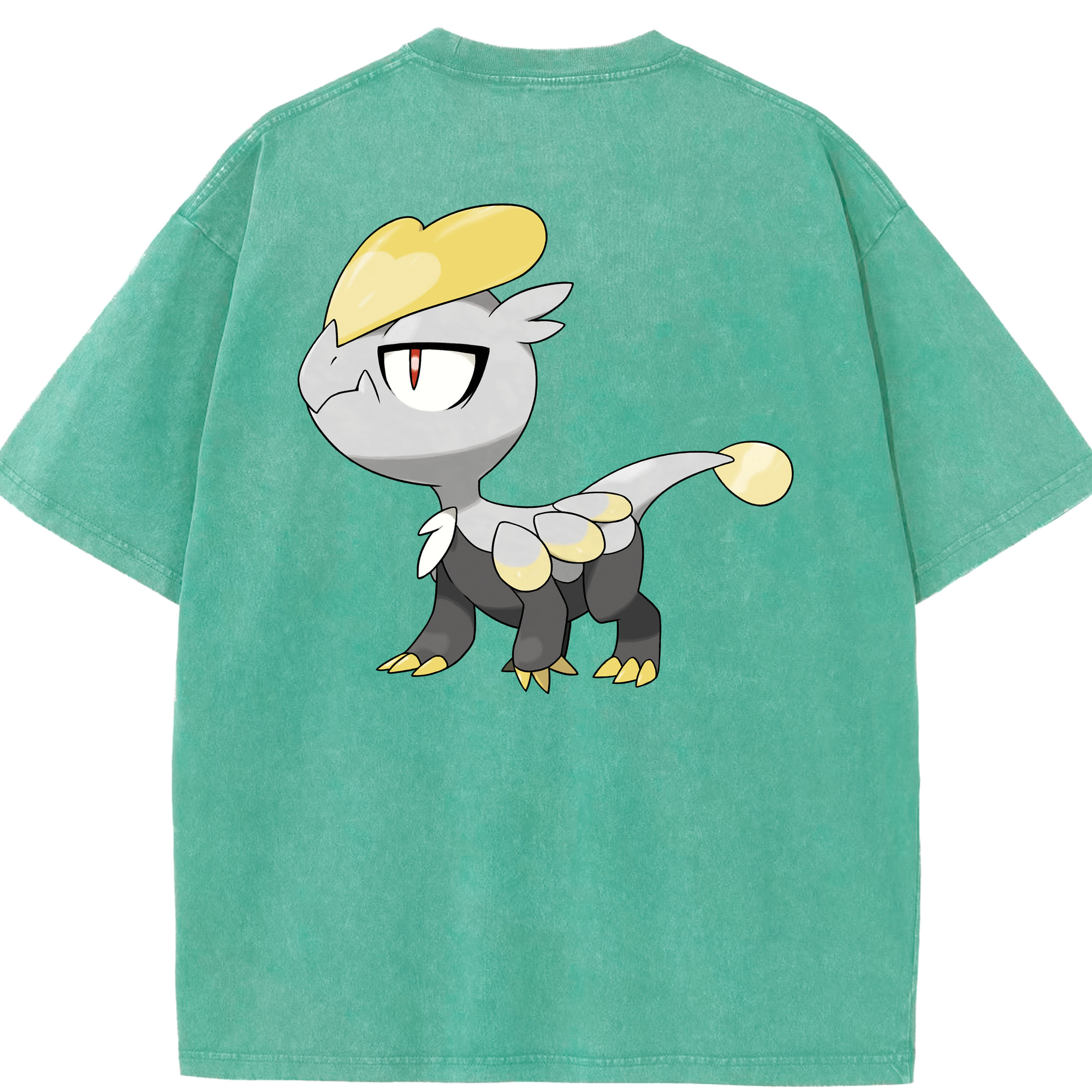 （画像用） ポケットモンスター Pokémon 綿100% ヴィンテージ風 半袖Tシャツ（背面プリント）
